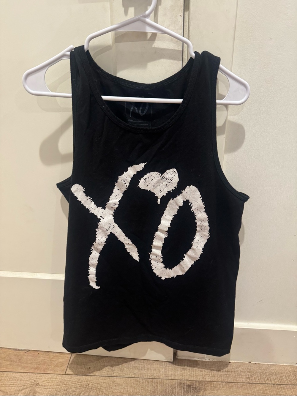 The Weeknd Official Issue XO Collection Men’s Graphic Black Tank Top
